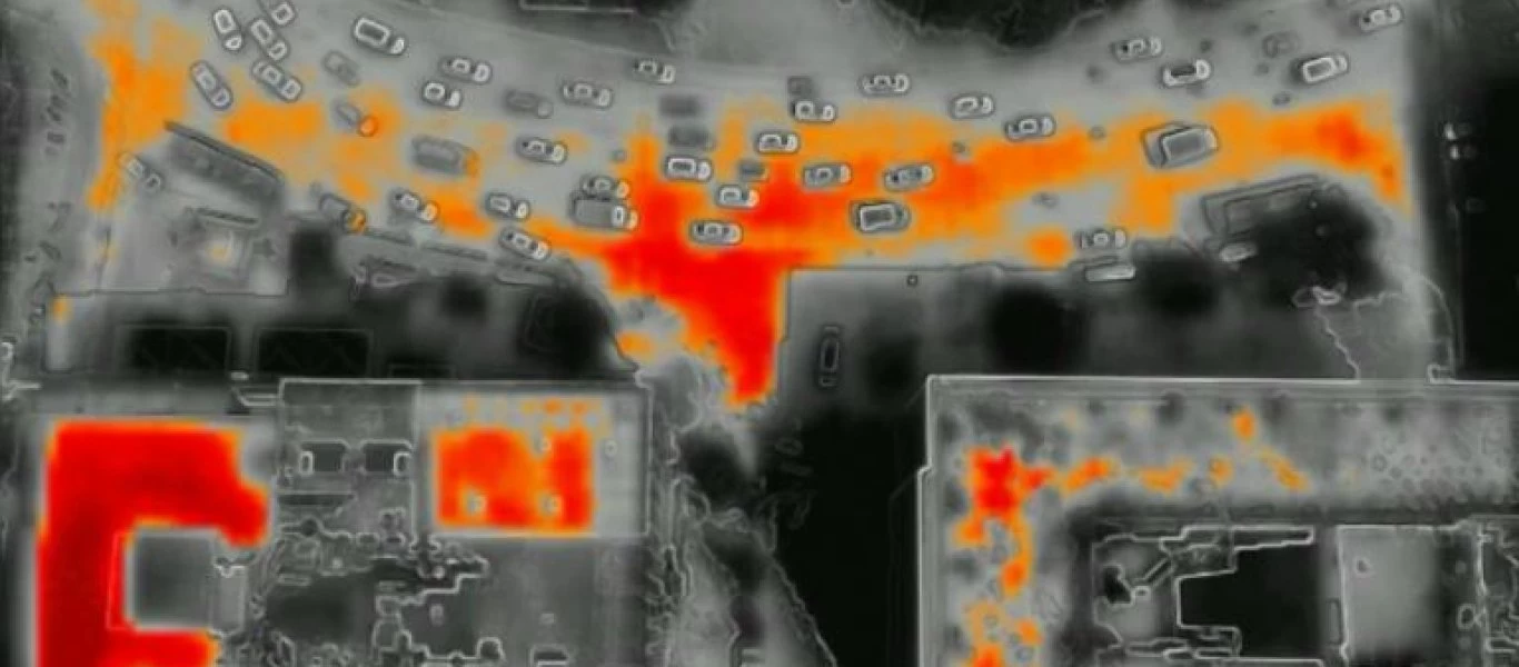 Πήρε «φωτιά» η Αθήνα: Kάμερα θερμικής απεικόνισης έδειξε 85 βαθμούς! (φωτό)